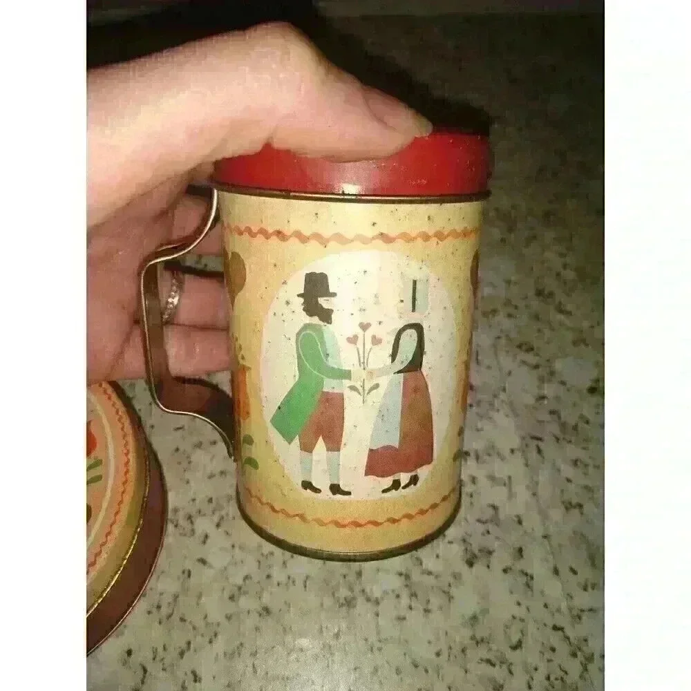 Vintage J.S.N.Y. Salt & Pepper Shaker With Candle Made In China